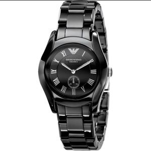 Emporio Armani Women's Black Ceramic Watch AR1402